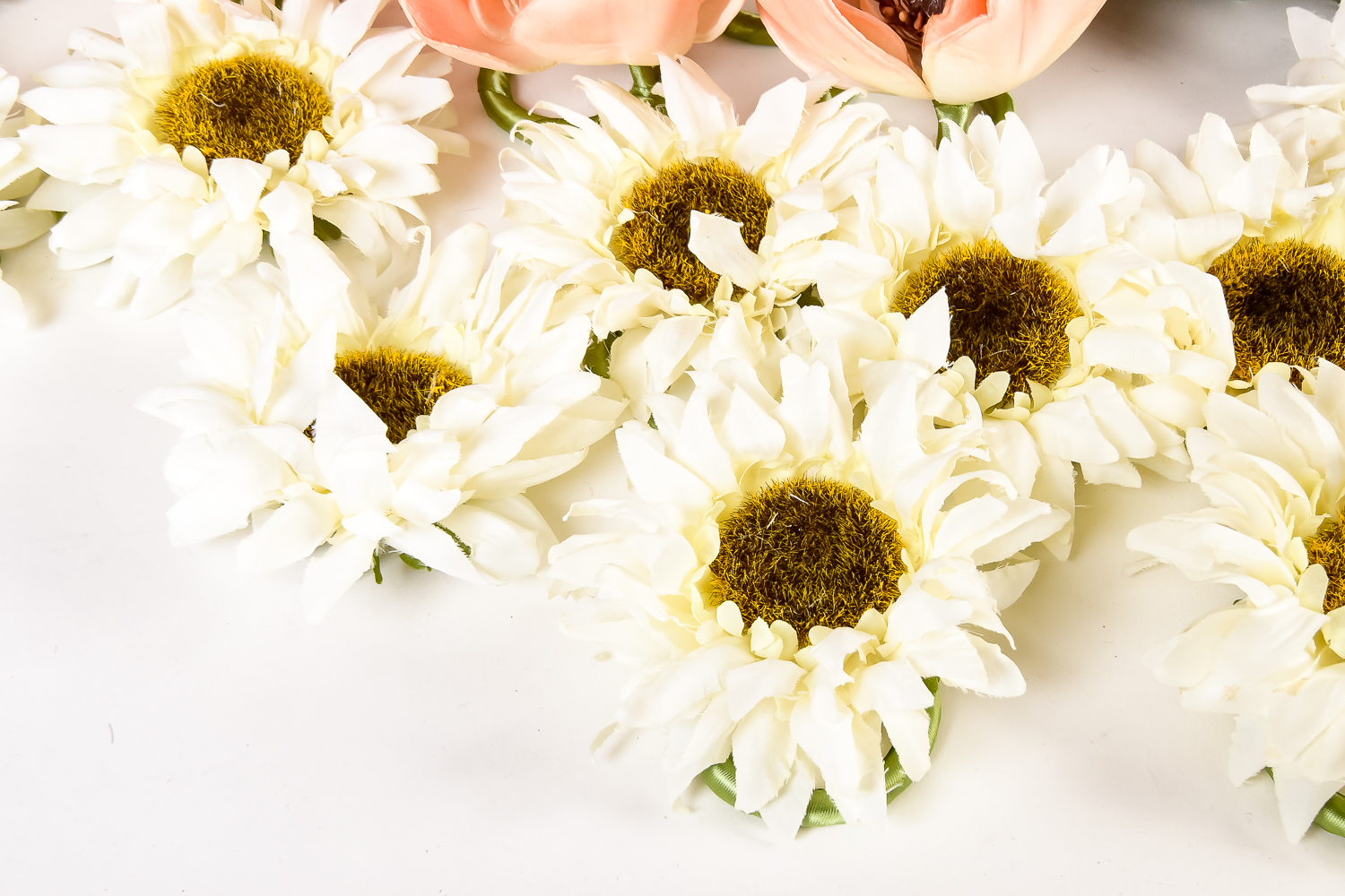 Linens and Fabric Flower Napkin Rings