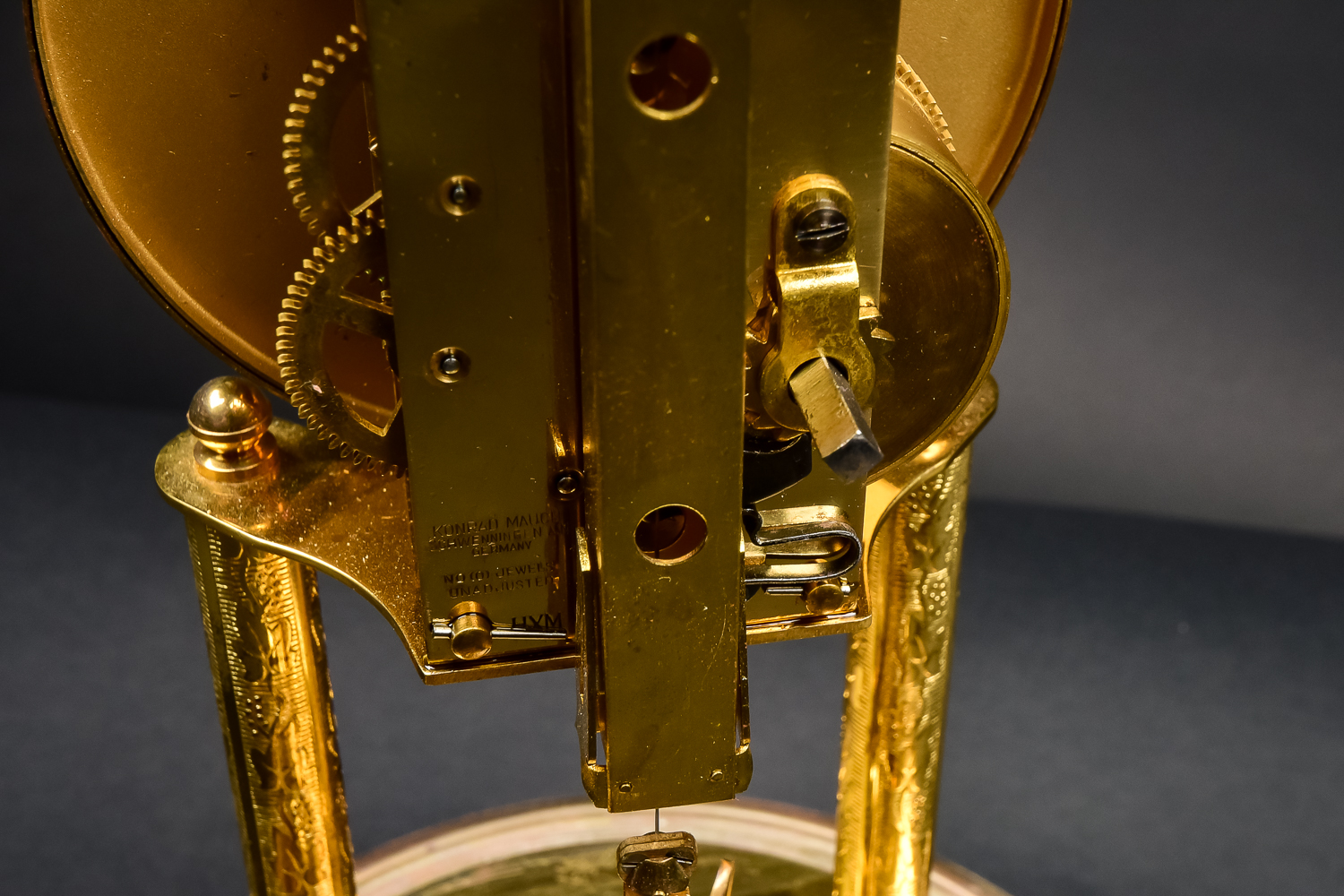 Vintage Konrad Mauch 400 Day Anniversary Clock