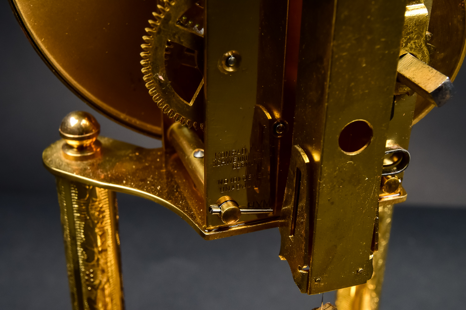 Vintage Konrad Mauch 400 Day Anniversary Clock