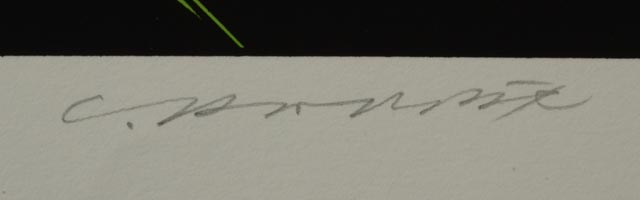 Charley Harper Signed Limited Edition Serigraph "Cornprone"