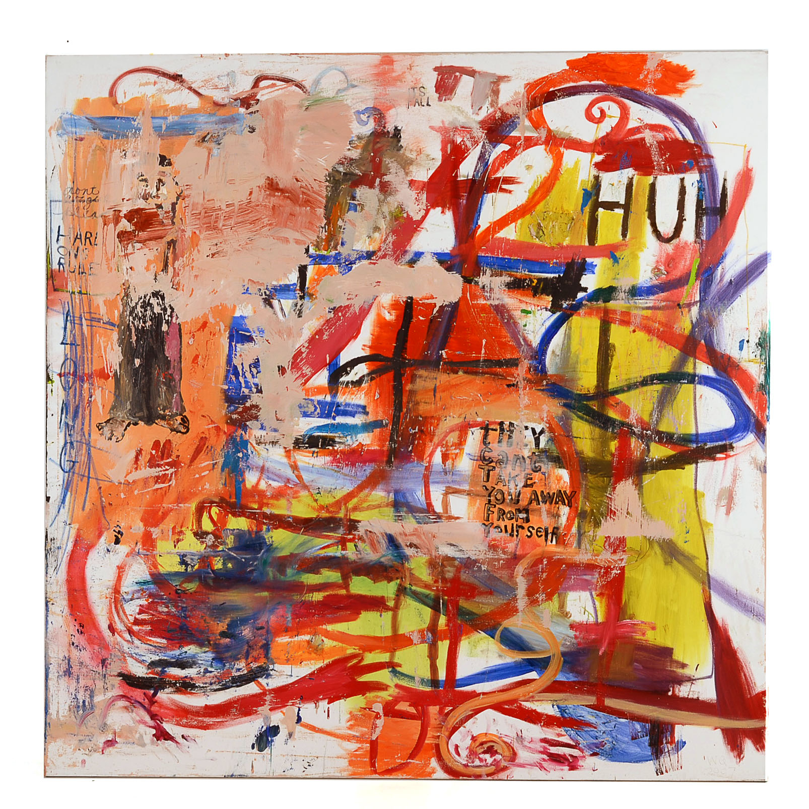 William Quigley Original Oil and Acrylic on Canvas