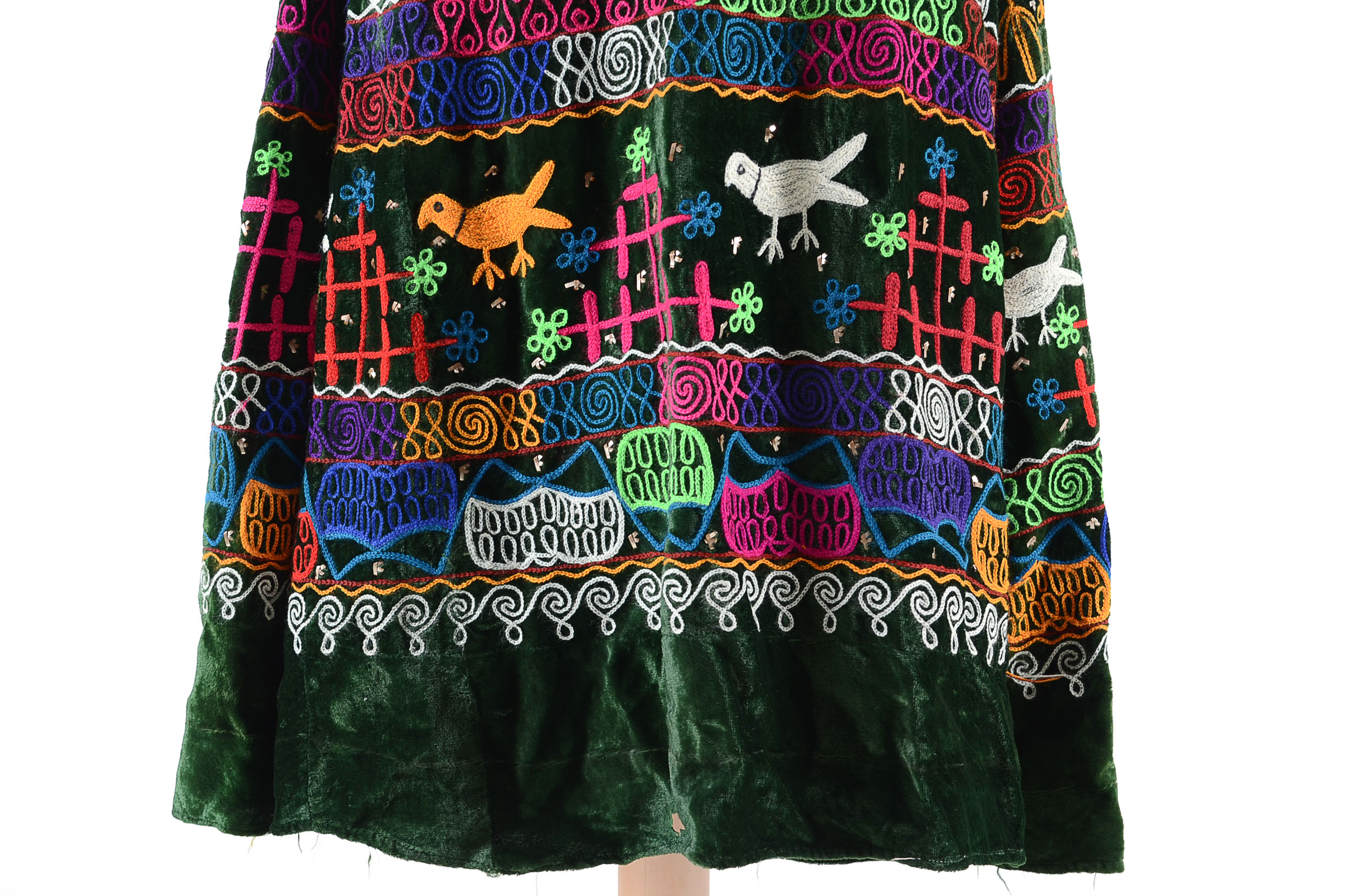 Two Embroidered Dresses