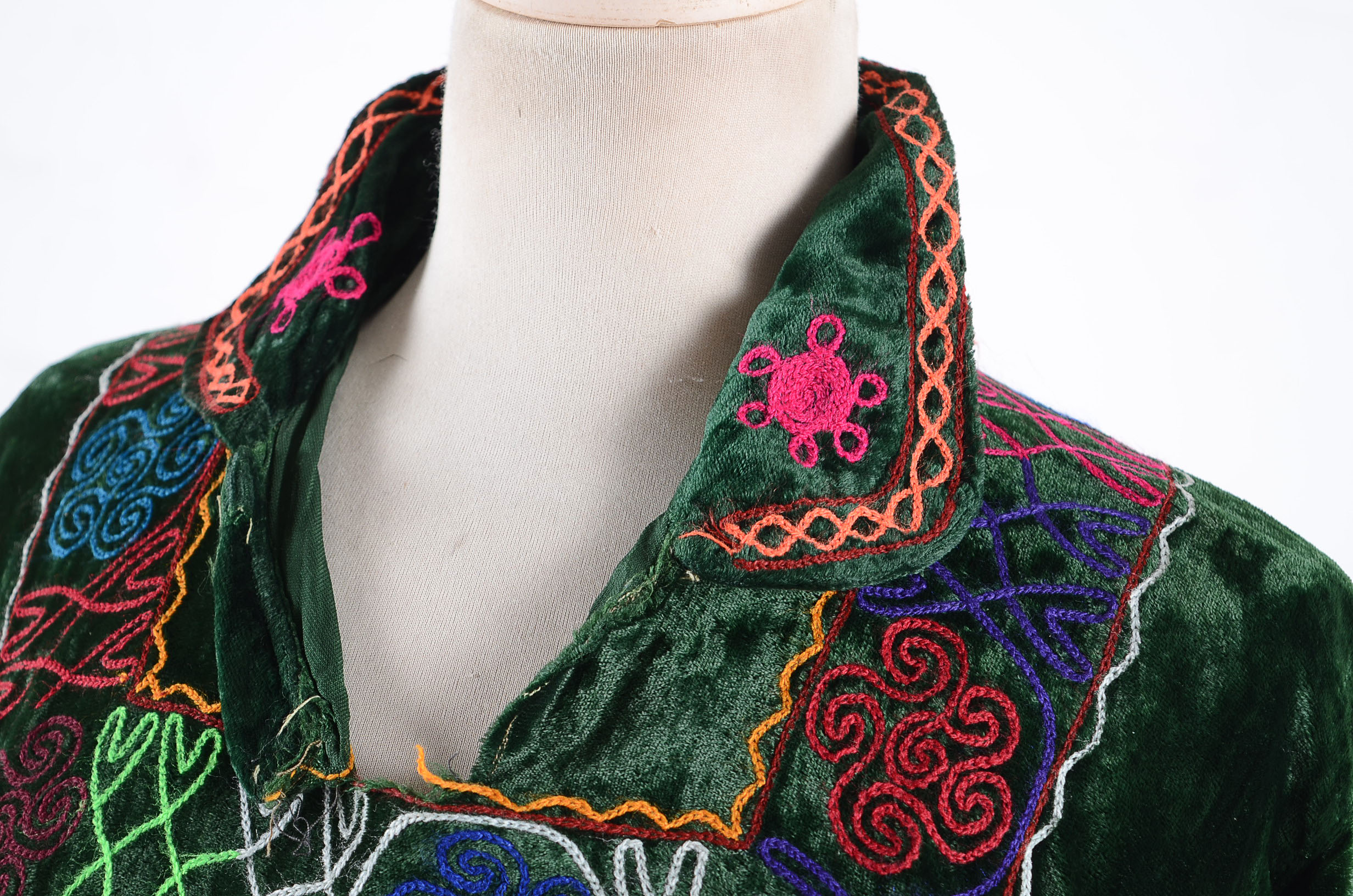 Two Embroidered Dresses