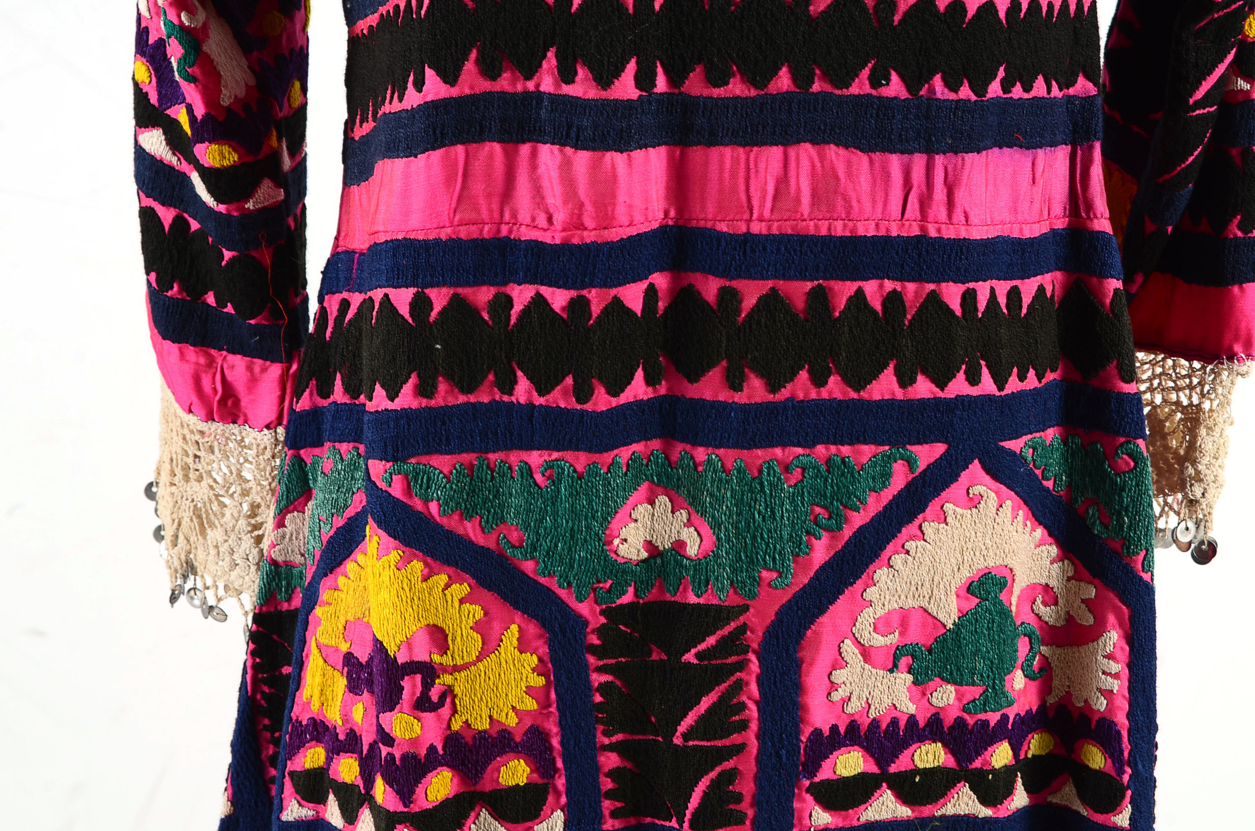 Two Embroidered Dresses