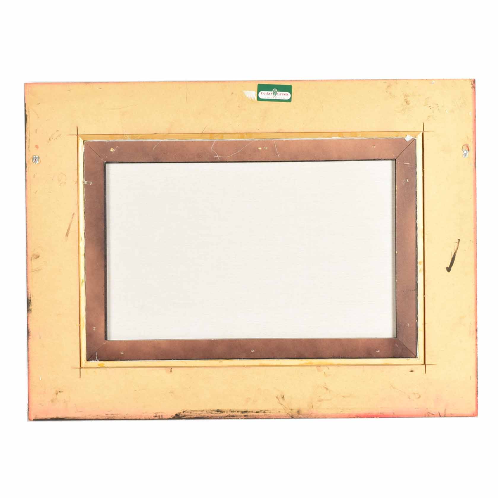 Richard Hall Tiger Montage Textured Print on Canvas