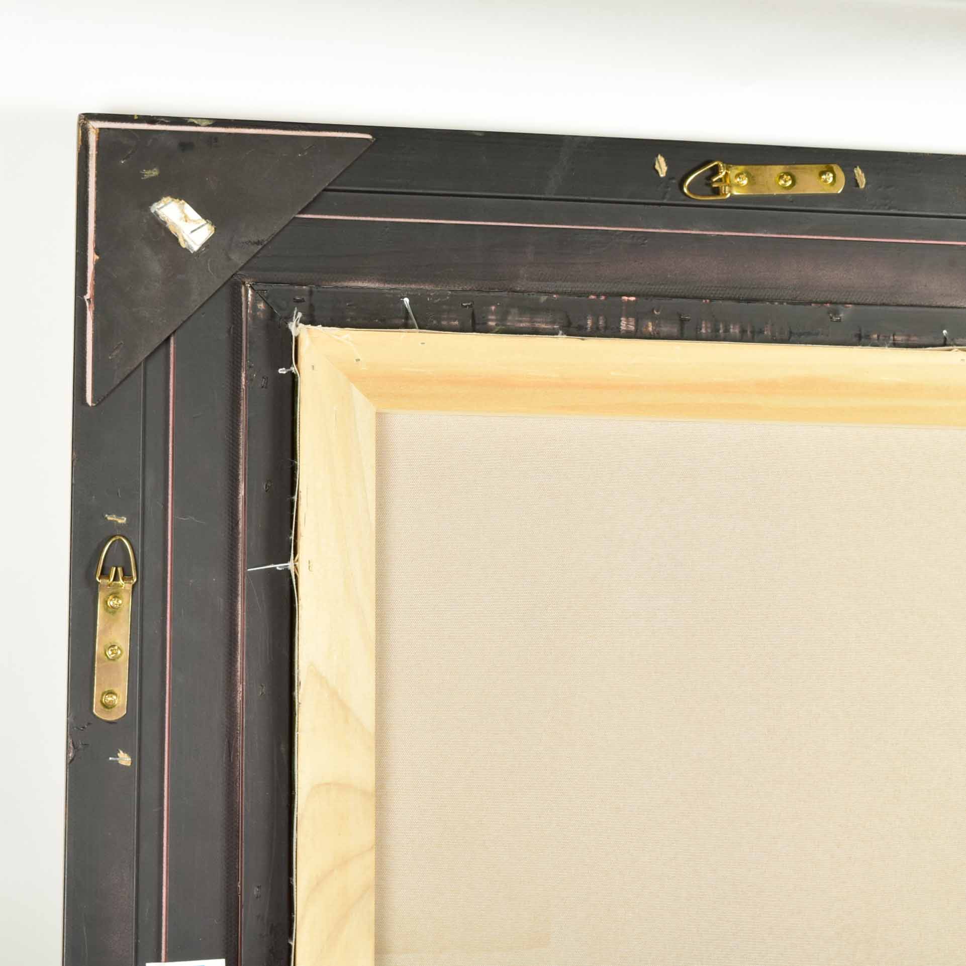 "Monet's Garden" Framed Print