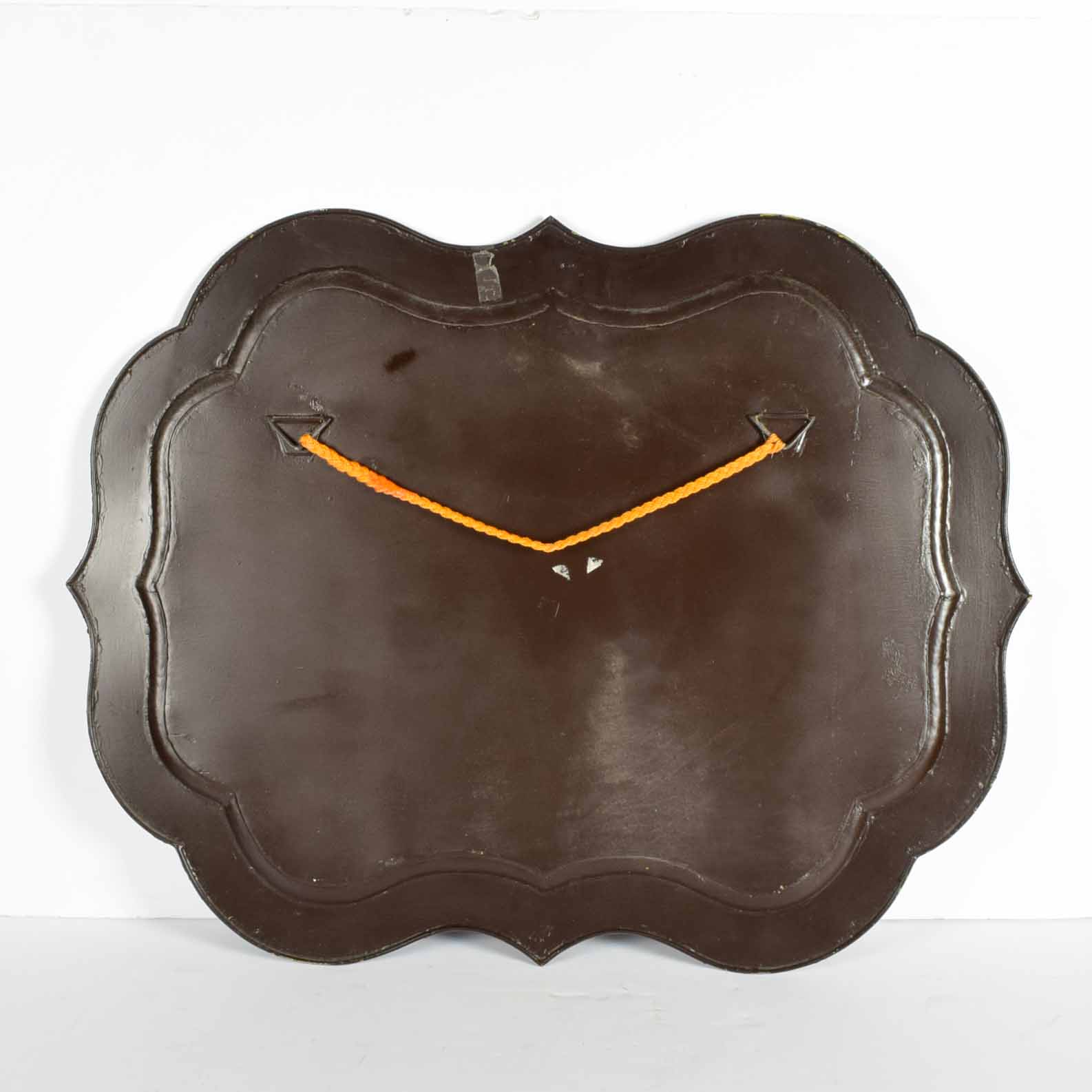 Hand Painted Metal Tray