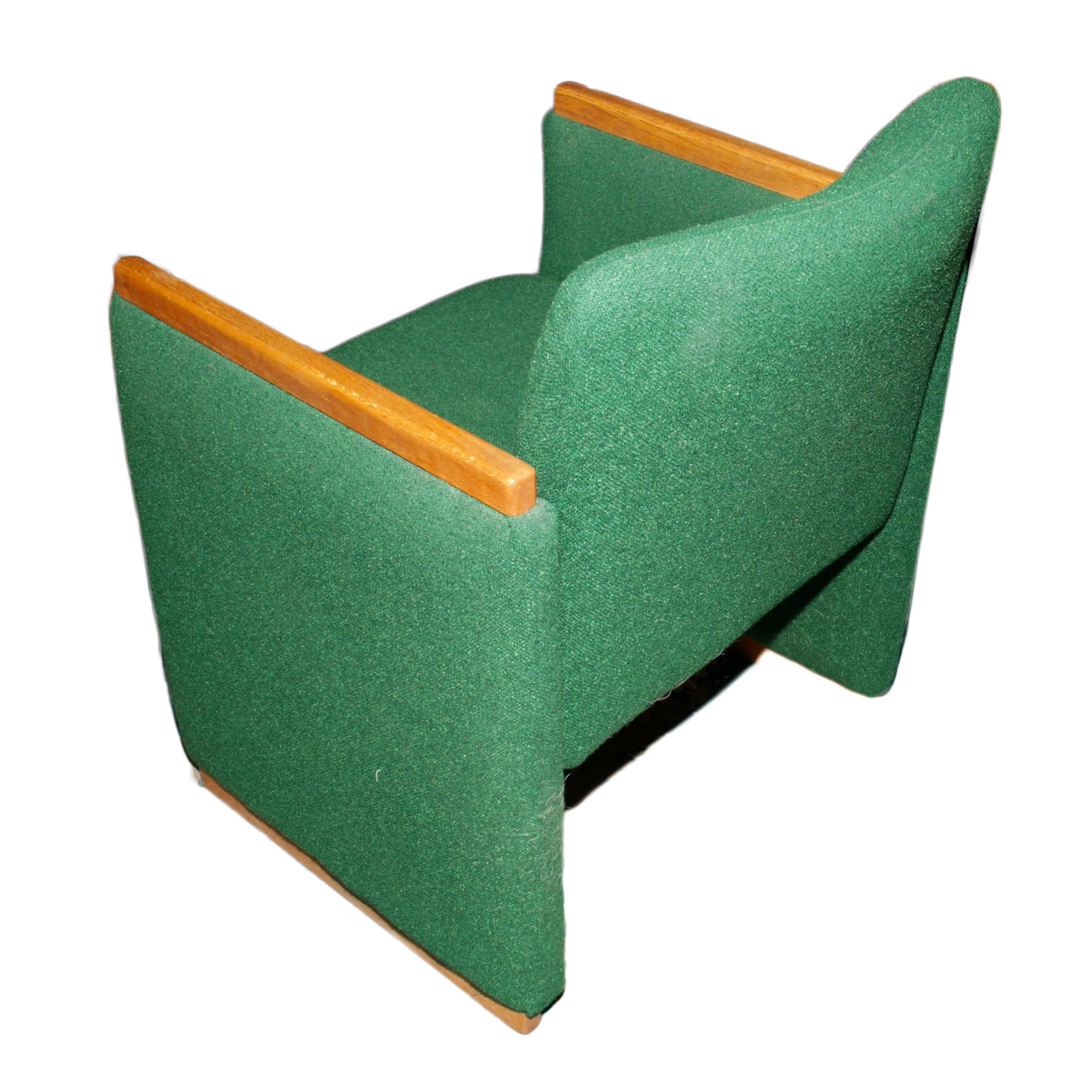 Vintage Green Upholstered Chair