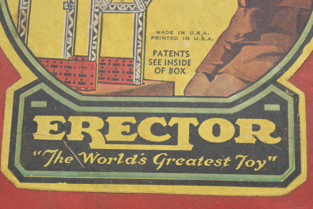 1950s A.C. Gilbert Company 8 1/2 Erector Set