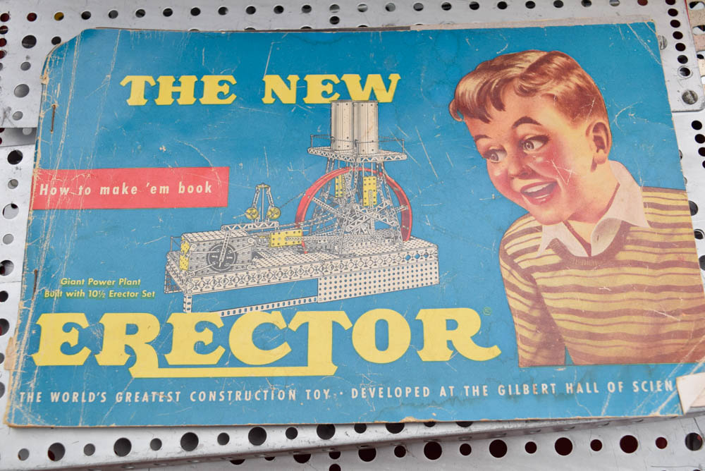 1950s A.C. Gilbert Company 8 1/2 Erector Set