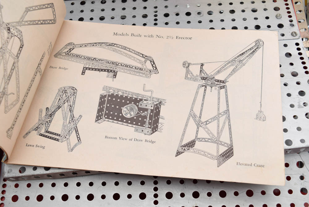 1950s A.C. Gilbert Company 8 1/2 Erector Set