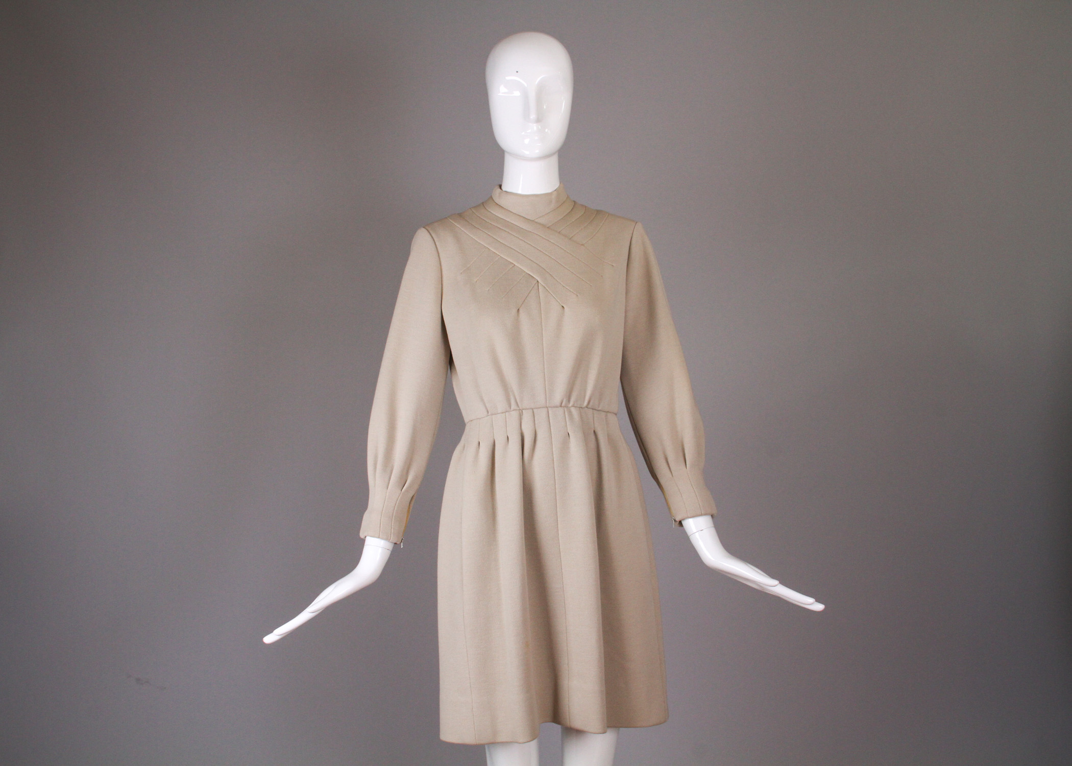 Vintage Double Knit Wool Day Dress and Bill Blass Jacket & Skirt