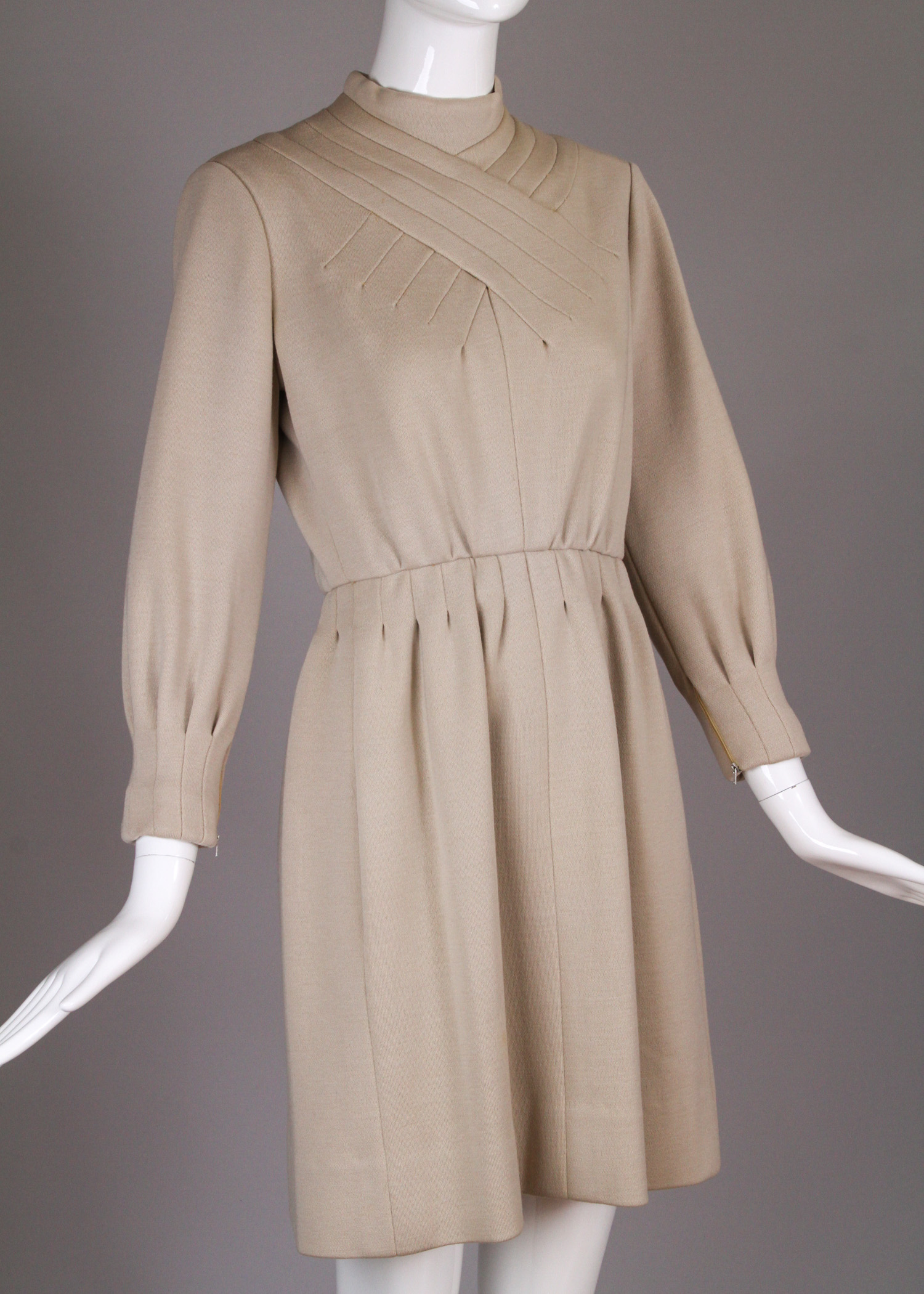 Vintage Double Knit Wool Day Dress and Bill Blass Jacket & Skirt