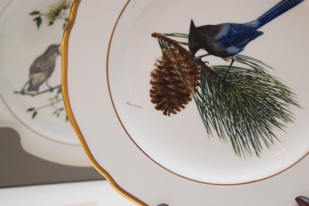 Five Ray Harm For Spode Collector Songbird Plates