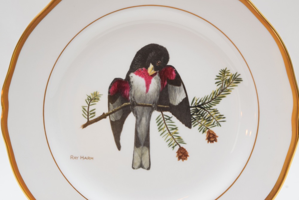 Five Ray Harm For Spode Collector Songbird Plates