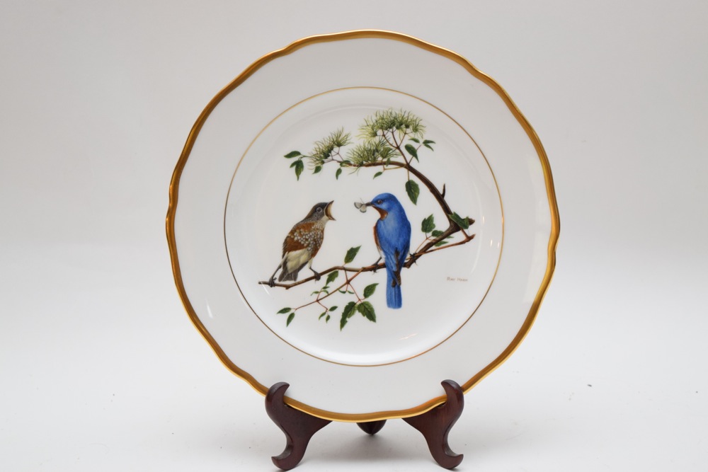 Five Ray Harm For Spode Collector Songbird Plates