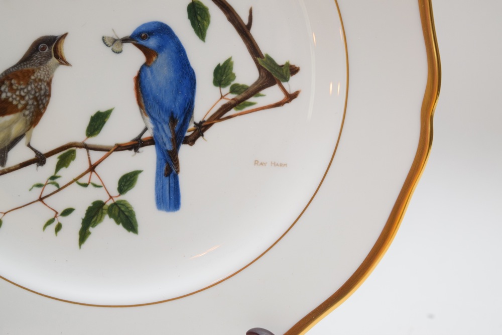Five Ray Harm For Spode Collector Songbird Plates