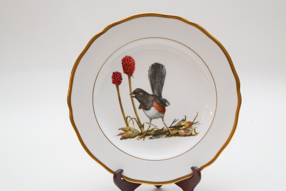 Five Ray Harm For Spode Collector Songbird Plates