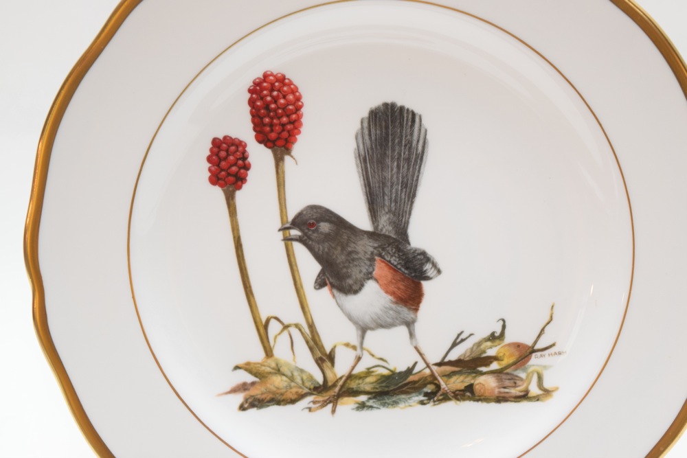 Five Ray Harm For Spode Collector Songbird Plates