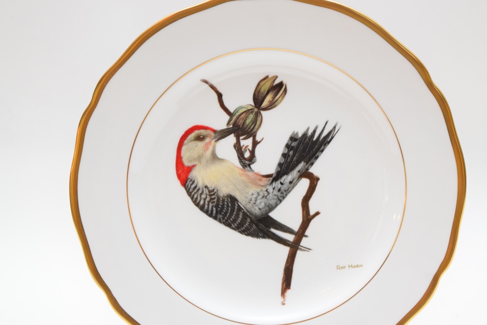 Five Ray Harm For Spode Collector Songbird Plates