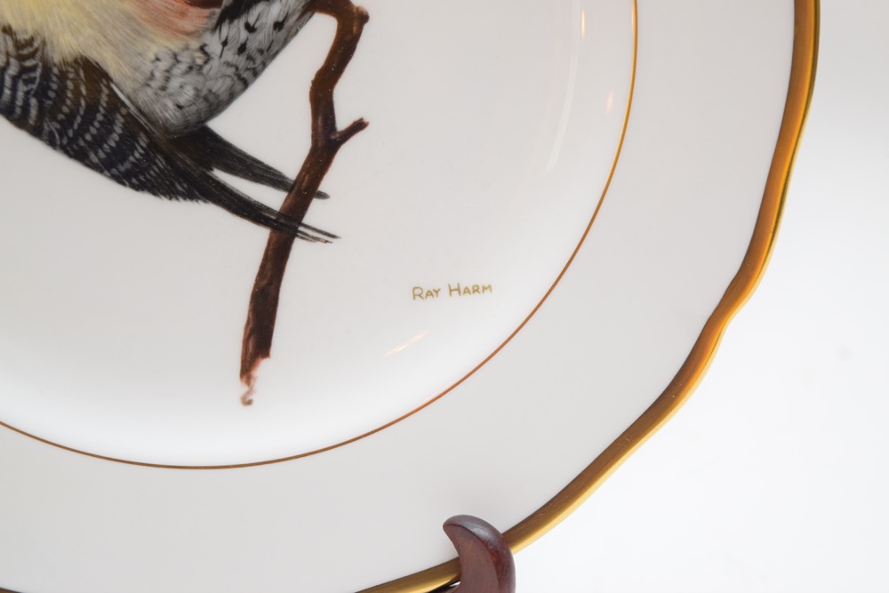 Five Ray Harm For Spode Collector Songbird Plates