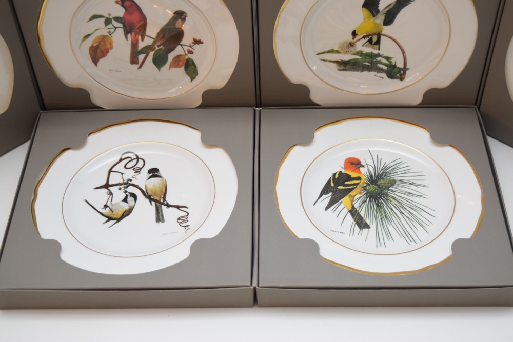 Six Ray Harm for Spode Collector Songbird Plates