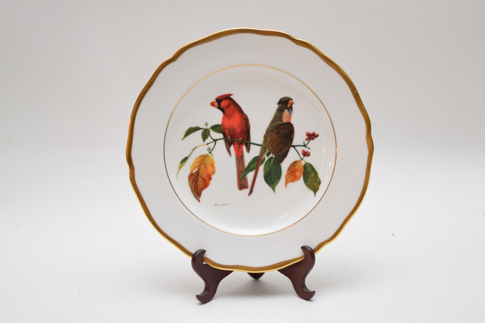 Six Ray Harm for Spode Collector Songbird Plates