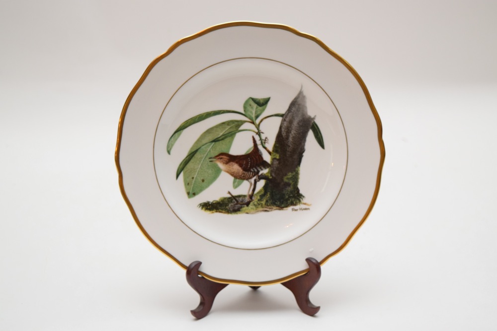 Six Ray Harm for Spode Collector Songbird Plates