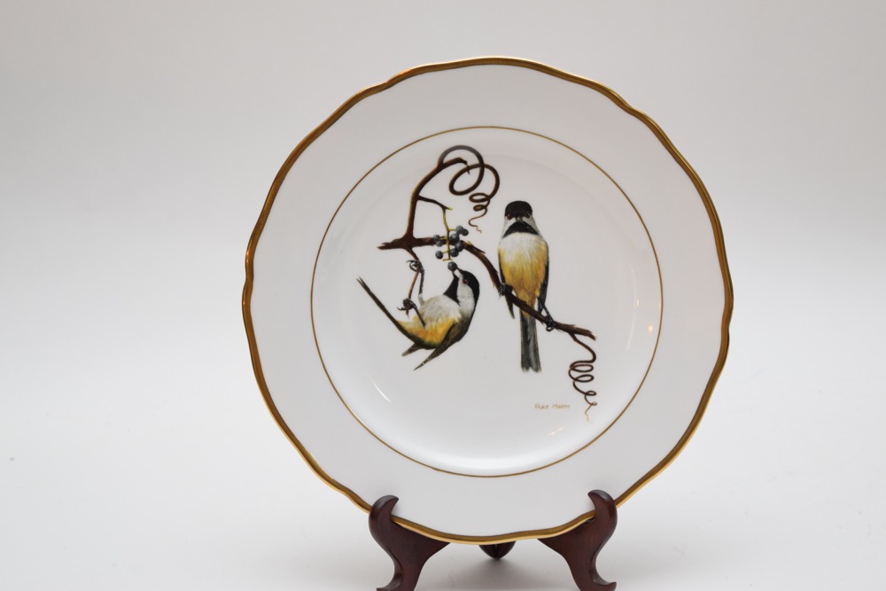 Six Ray Harm for Spode Collector Songbird Plates