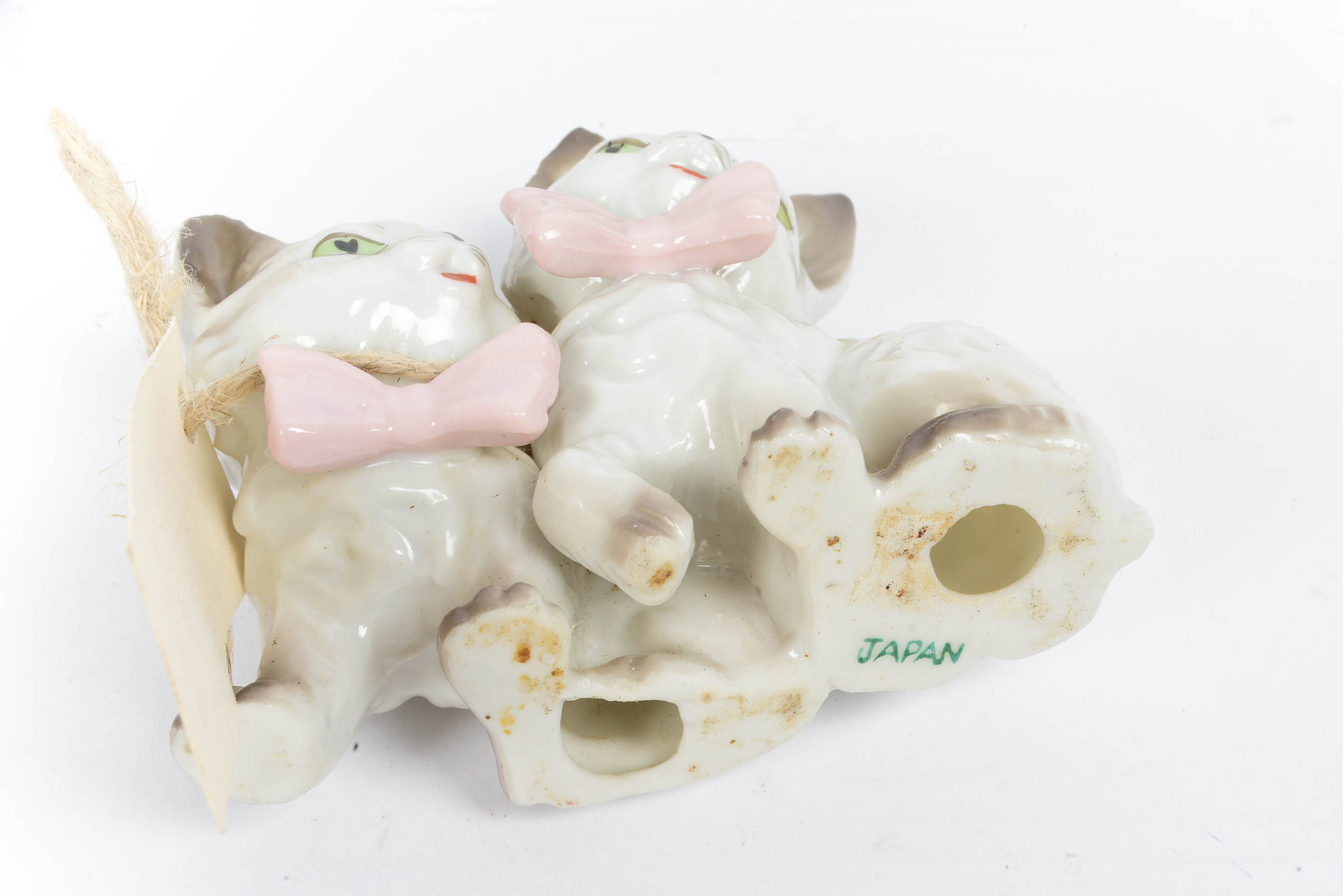 Collection of Vintage Ceramic Cat Salt and Pepper Shakers