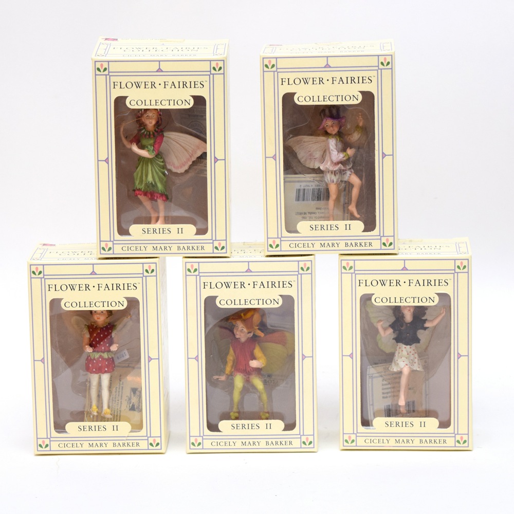 Five Series II Barker Flower Fairies