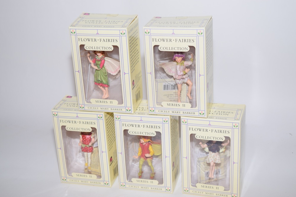 Five Series II Barker Flower Fairies