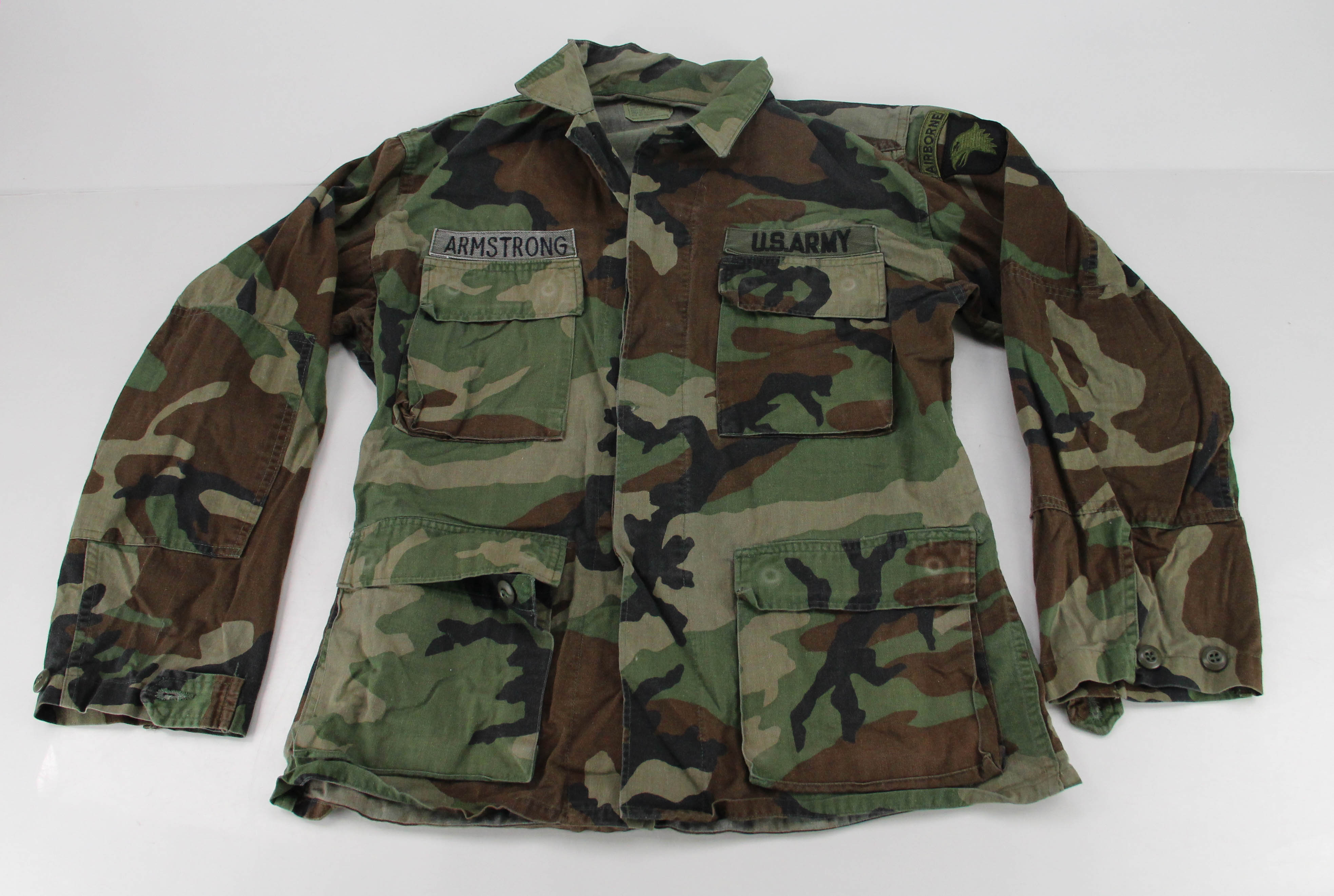 Vintage U.S. Army 101st Airborne Camouflage Shirts and Pants