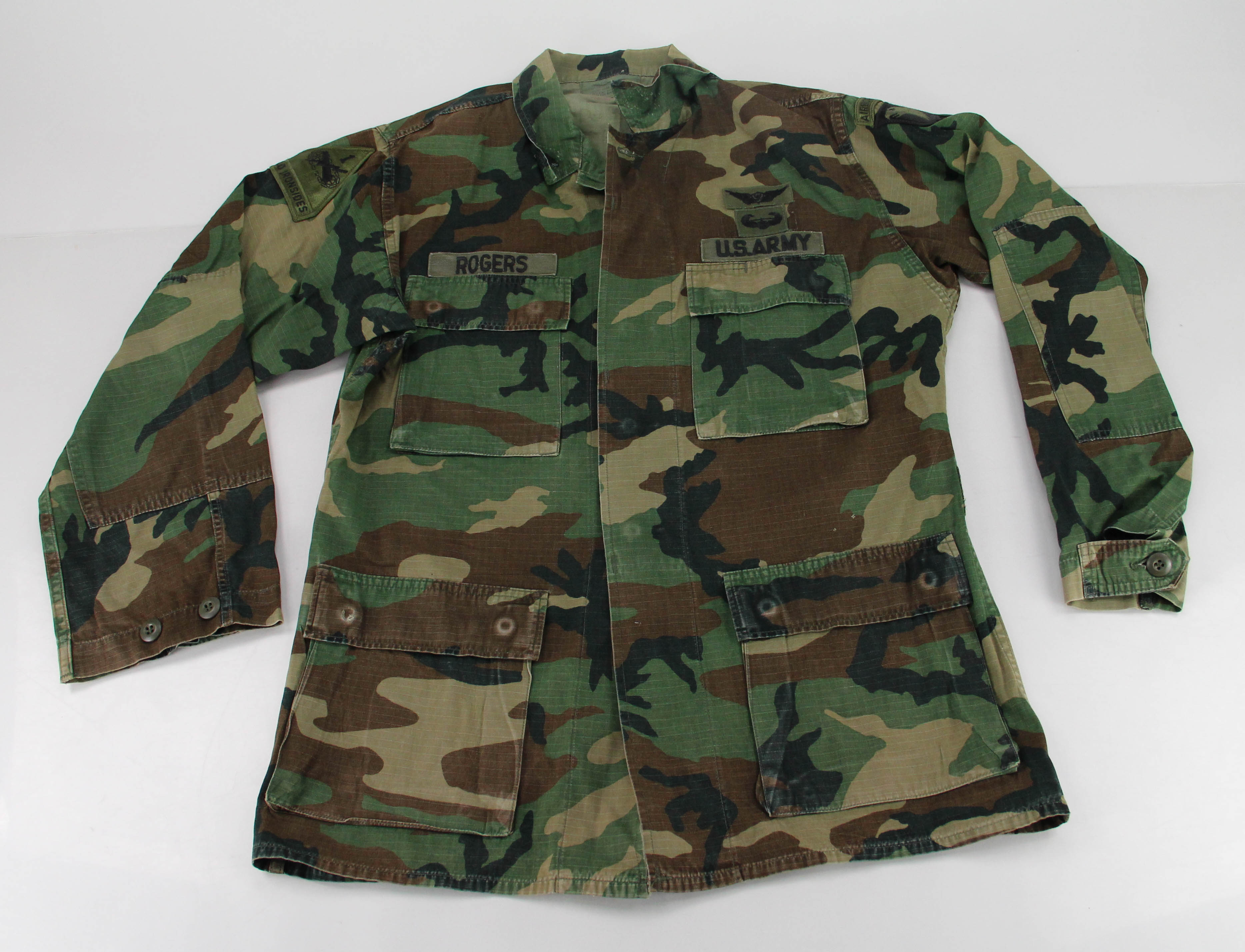 Vintage U.S. Army 101st Airborne Camouflage Shirts and Pants