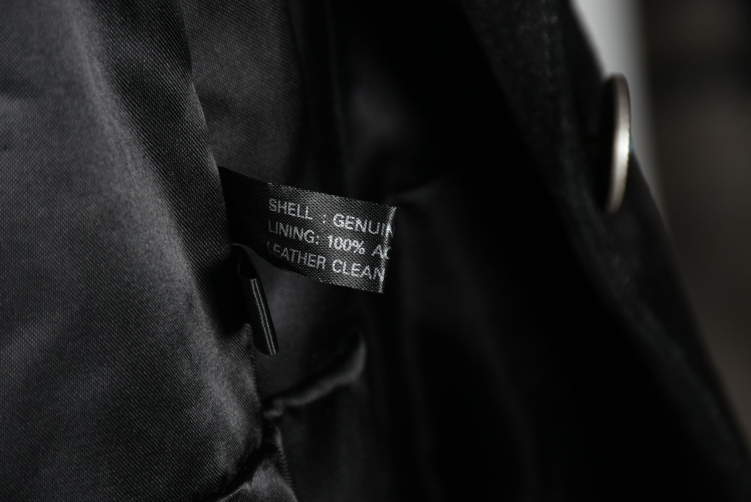 Scully Western Dress Black Suede Leather Coat Accented with Turquoise Stitching