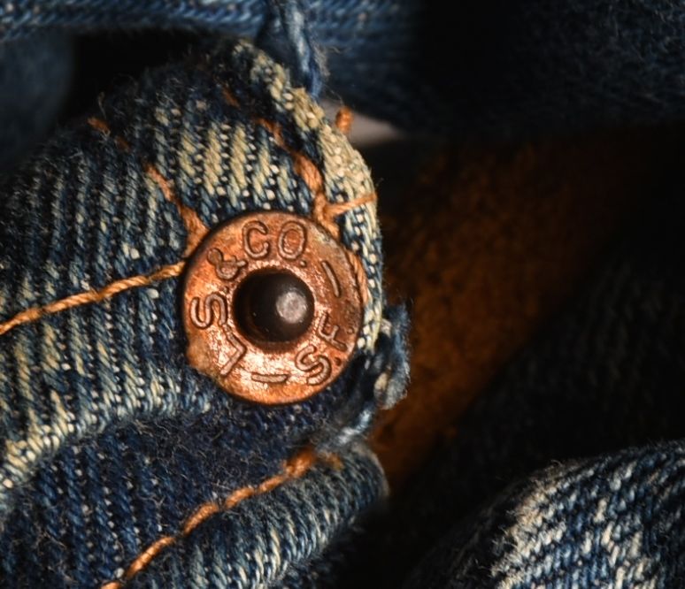 70s Vintage Bohemian Patchwork Embellished Jean and Suede Leather Jacket with Tails