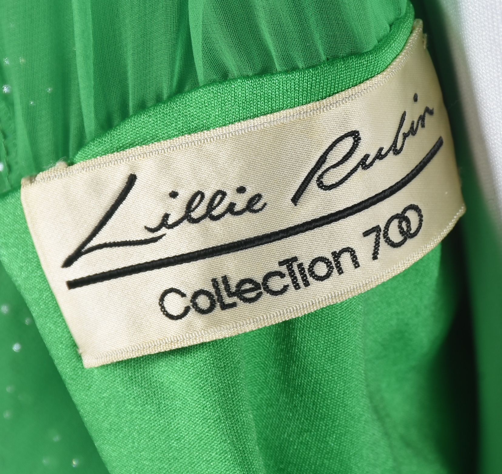 Vintage Lillie Rubin Gown Tanya Wore at The Grammy's in 1979