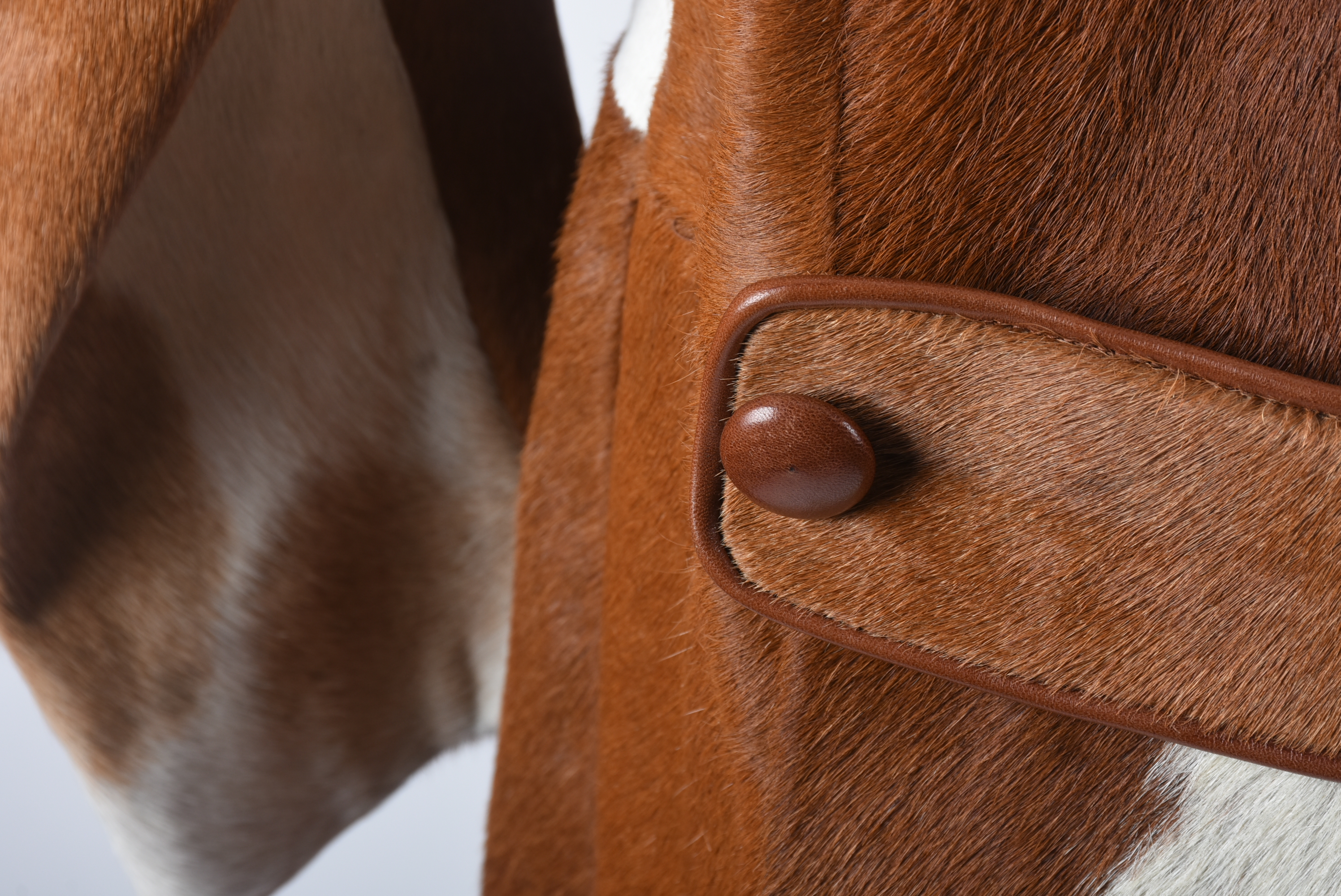 Cowhide Leather Coat