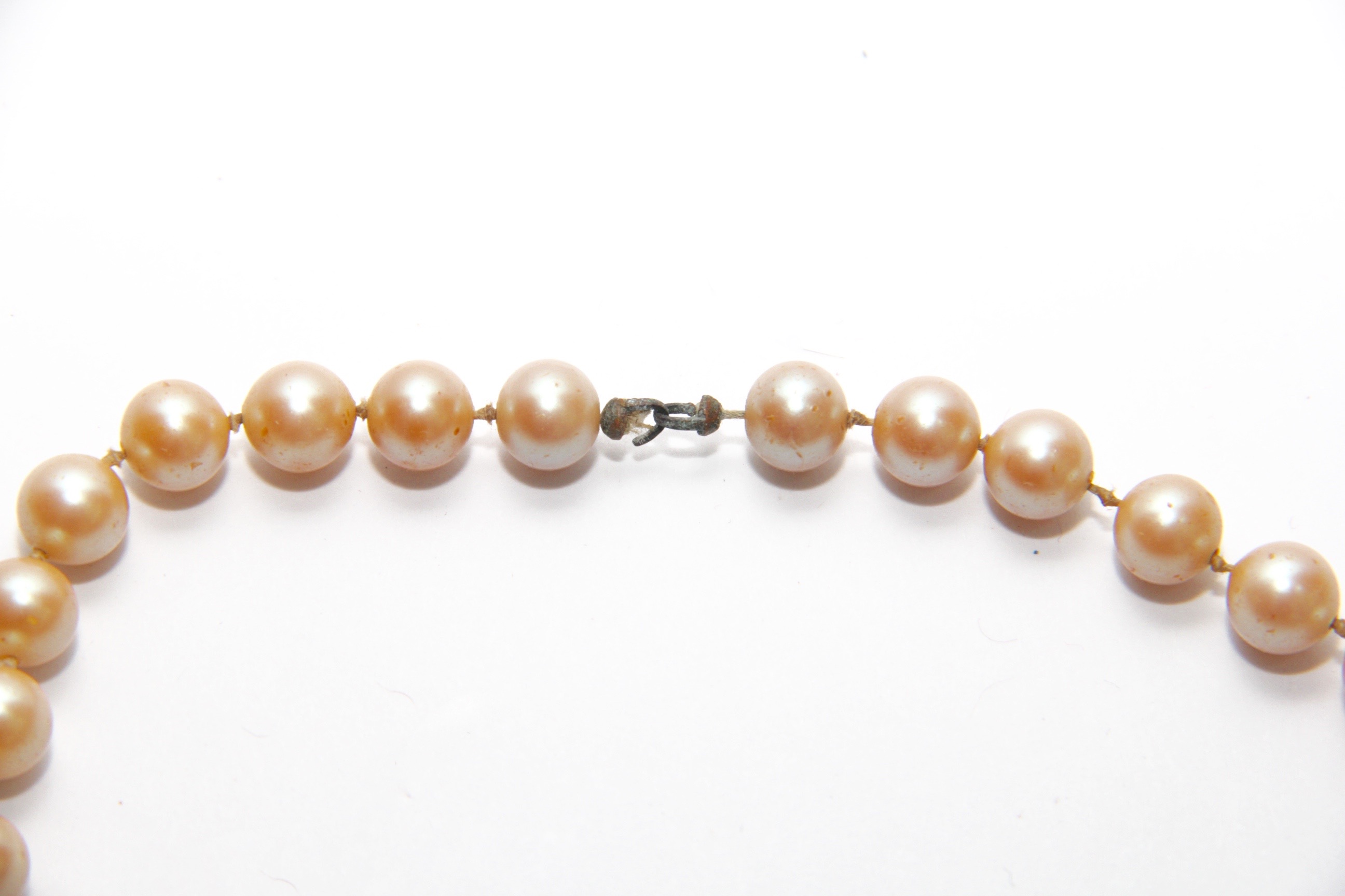 Pair of Vintage Women's Faux Pearl Necklaces