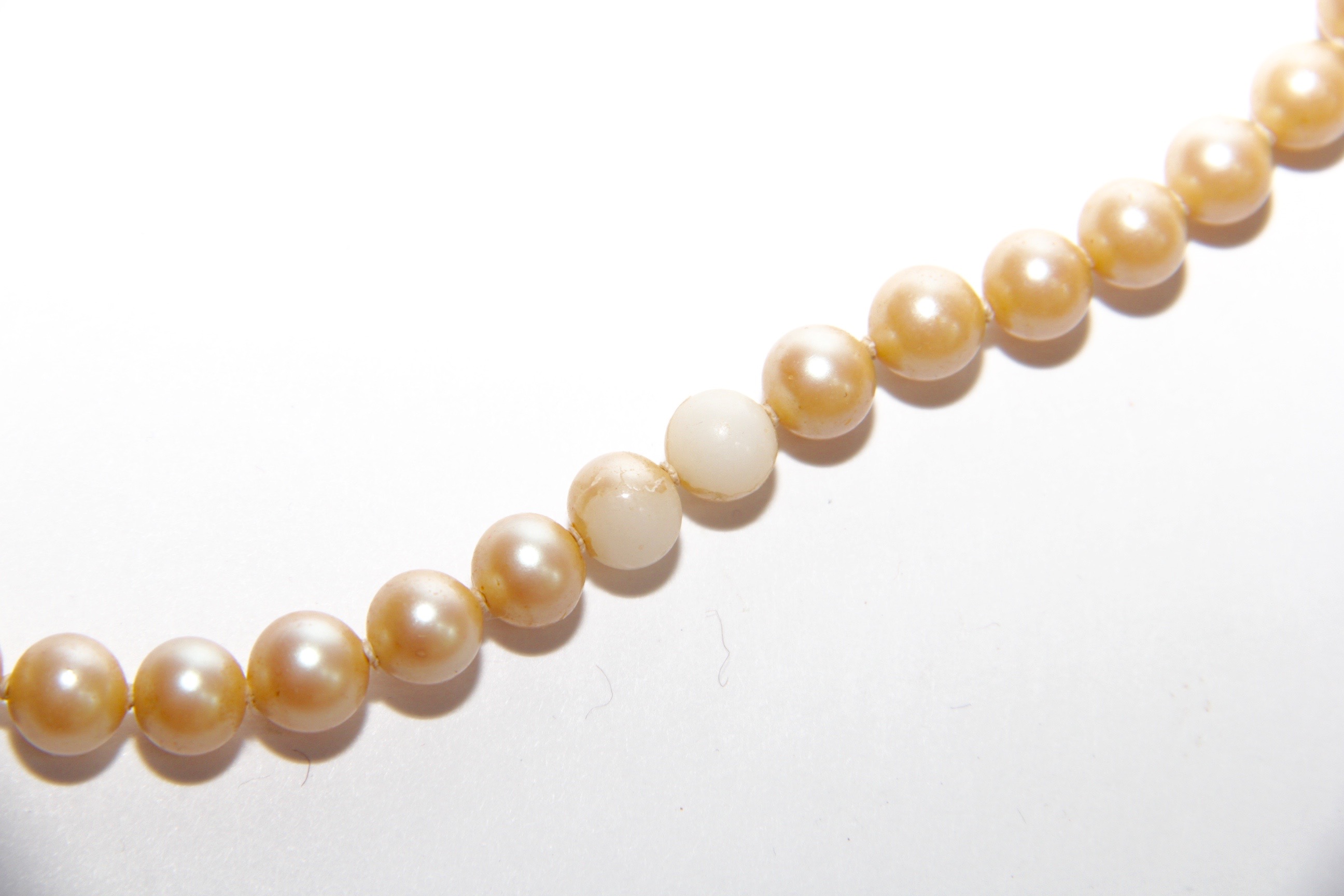 Pair of Vintage Women's Faux Pearl Necklaces