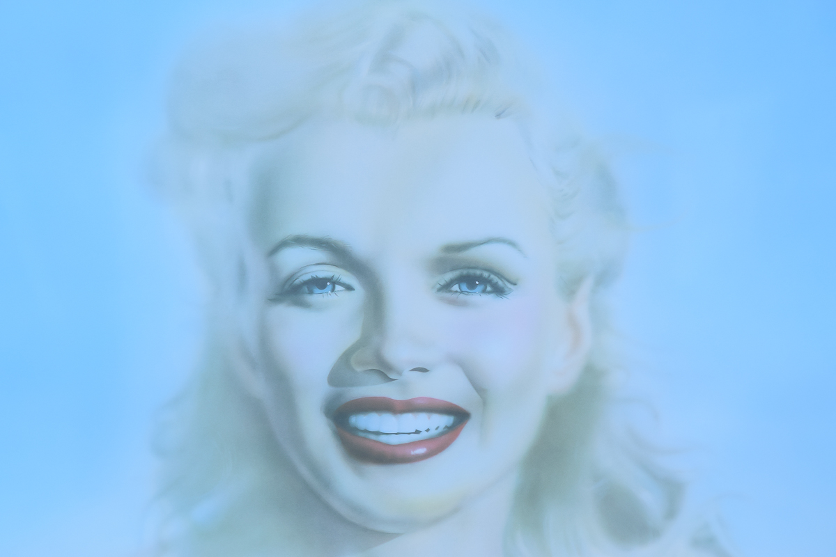 John Mattos "Portrait of Marilyn" Offset Lithograph With COA