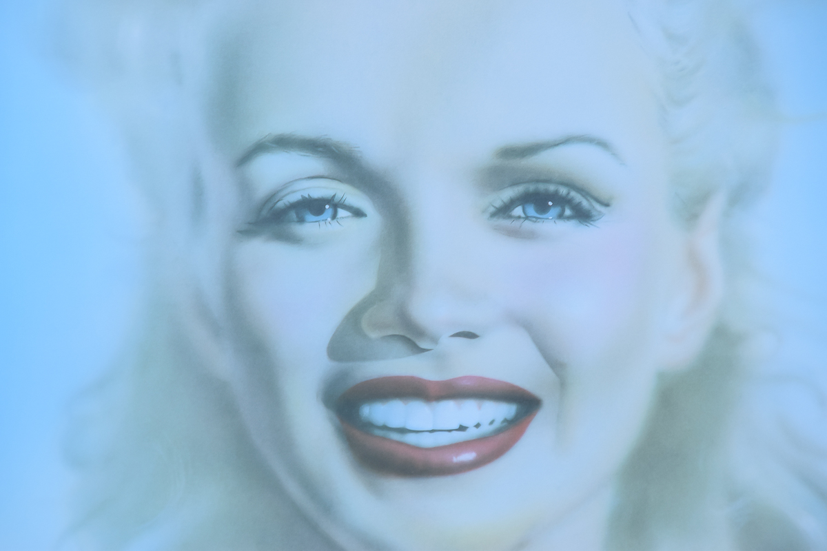 John Mattos "Portrait of Marilyn" Offset Lithograph With COA