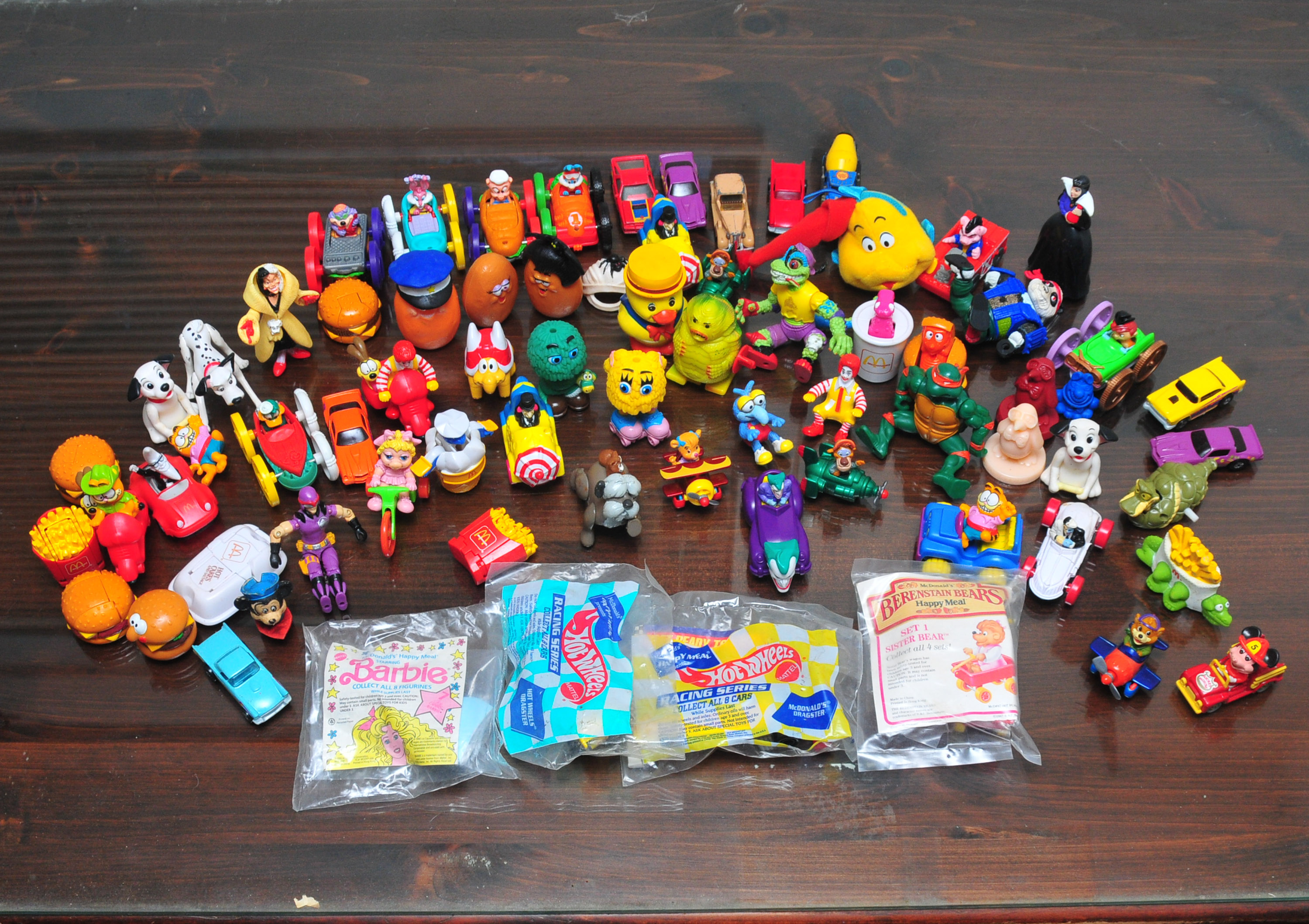 Collection of Vintage McDonald's Toys