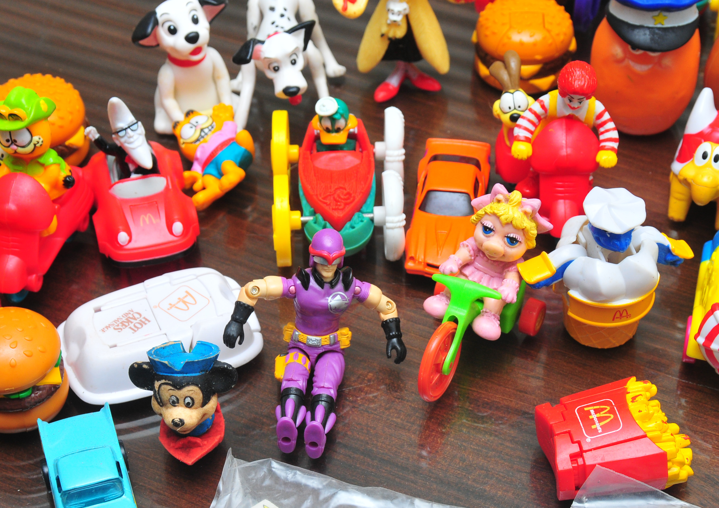 Collection of Vintage McDonald's Toys