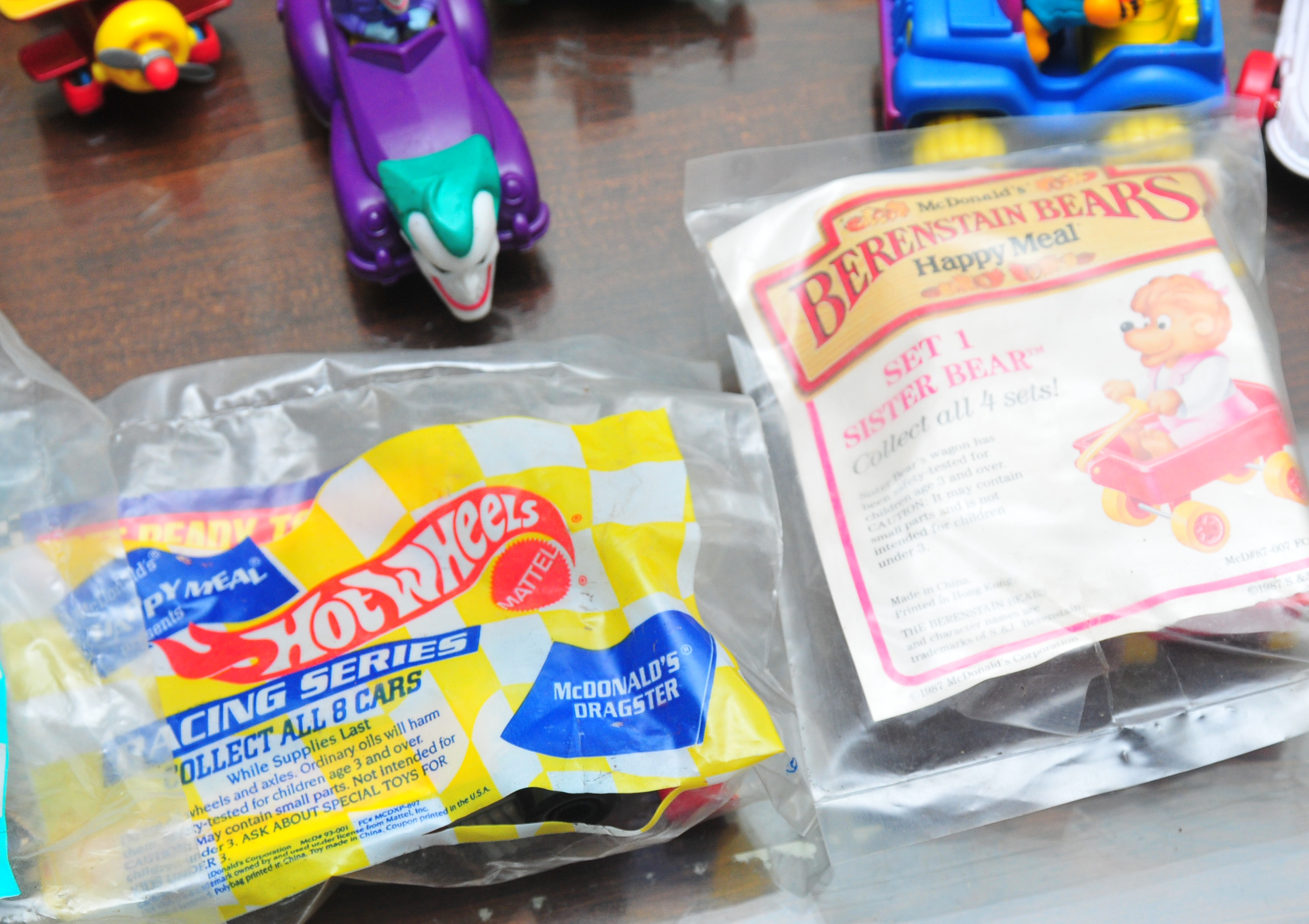 Collection of Vintage McDonald's Toys