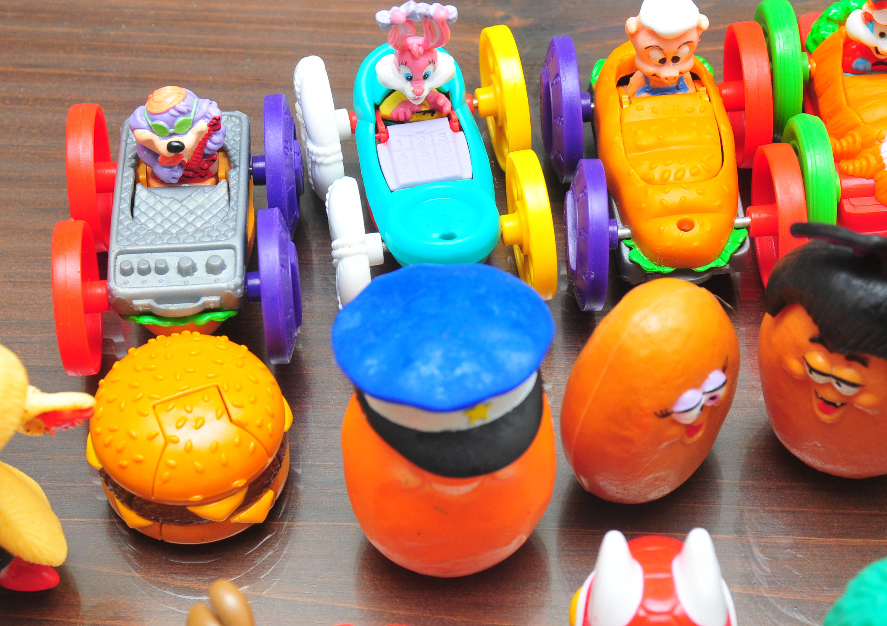 Collection of Vintage McDonald's Toys