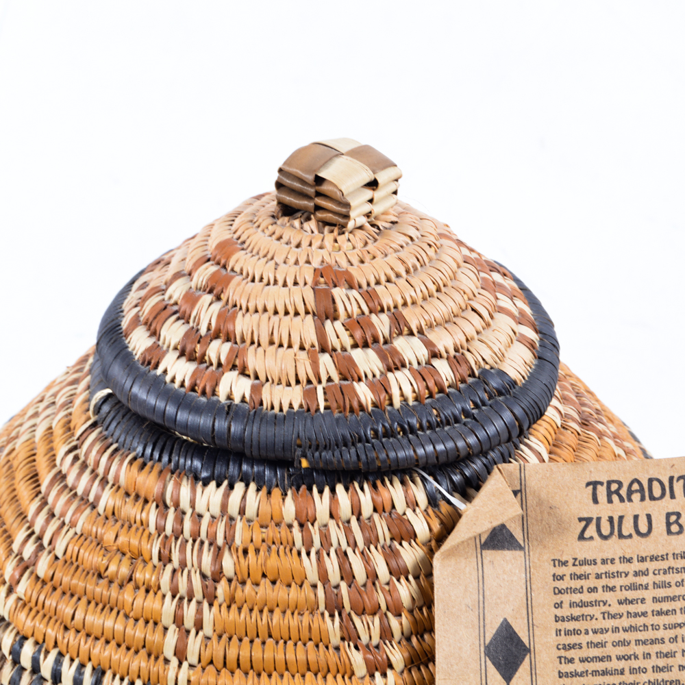 Handmade Traditional Ukhamba Zulu Basket