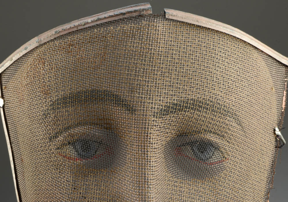 Two Vintage Mesh Masks