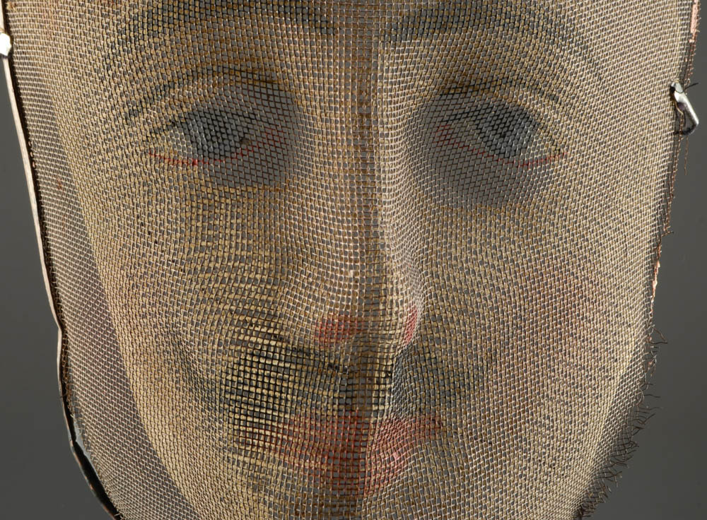 Two Vintage Mesh Masks