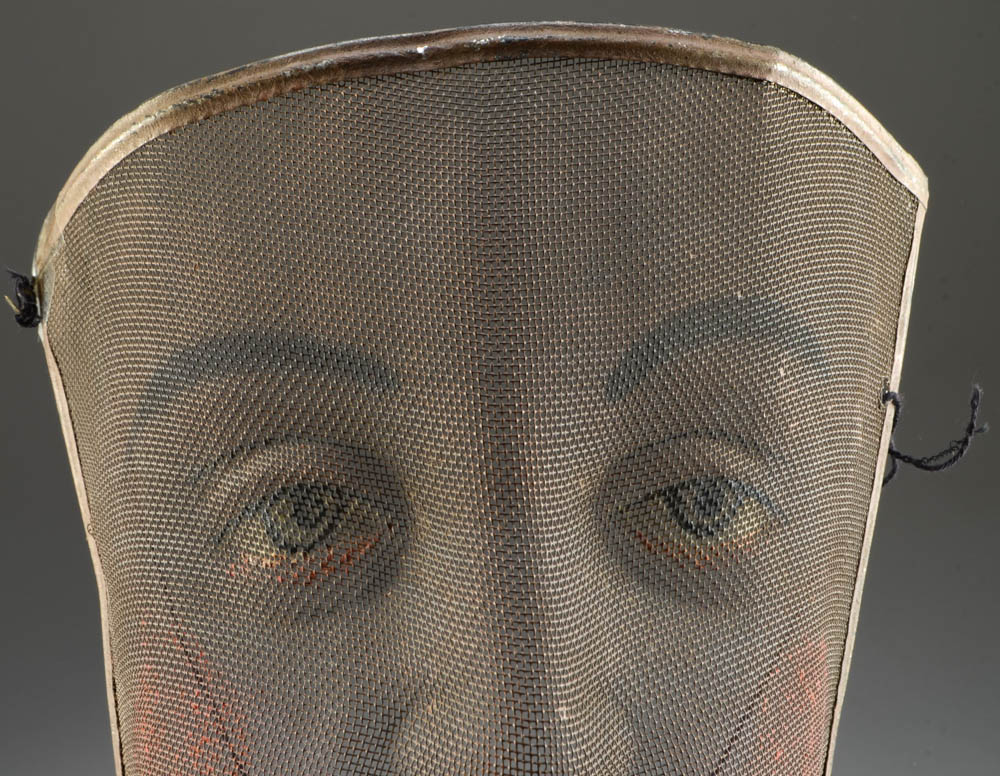 Two Vintage Mesh Masks